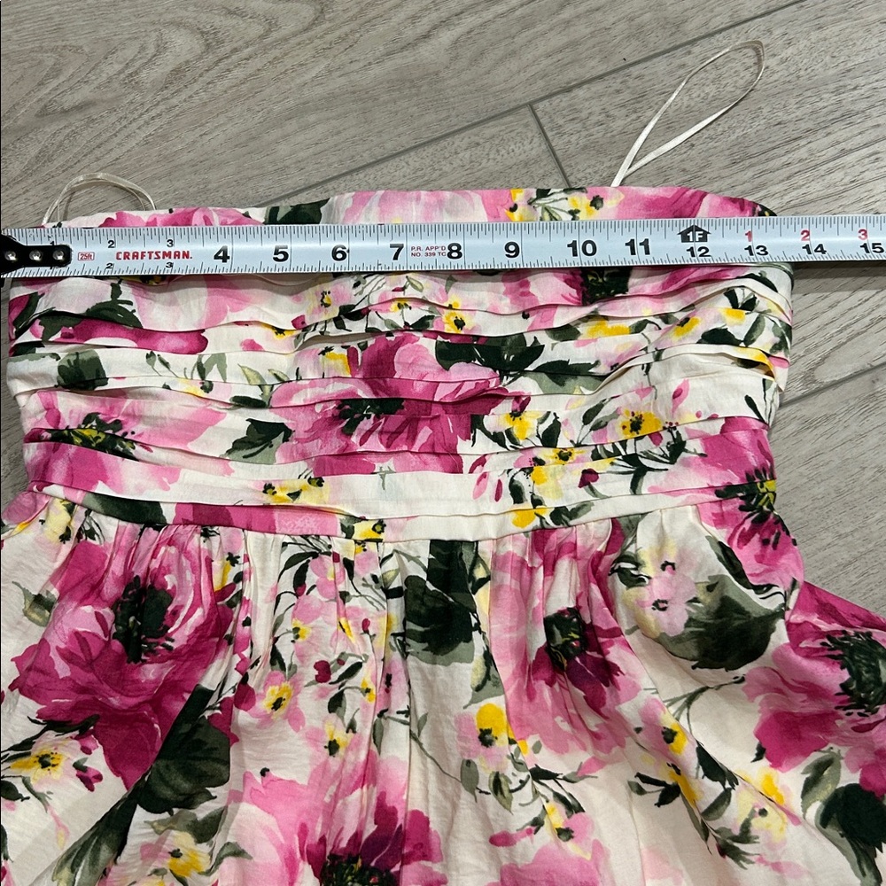 Abercrombie & Fitch Emerson Strapless Floral Maxi Dress XS - Picture 10 of 12